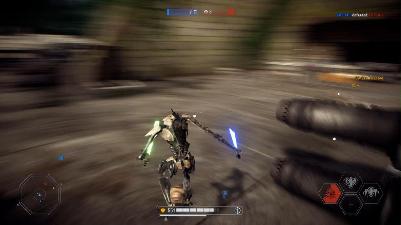 Batlefront 2 Hero Vs villains Han Solo wtPh
