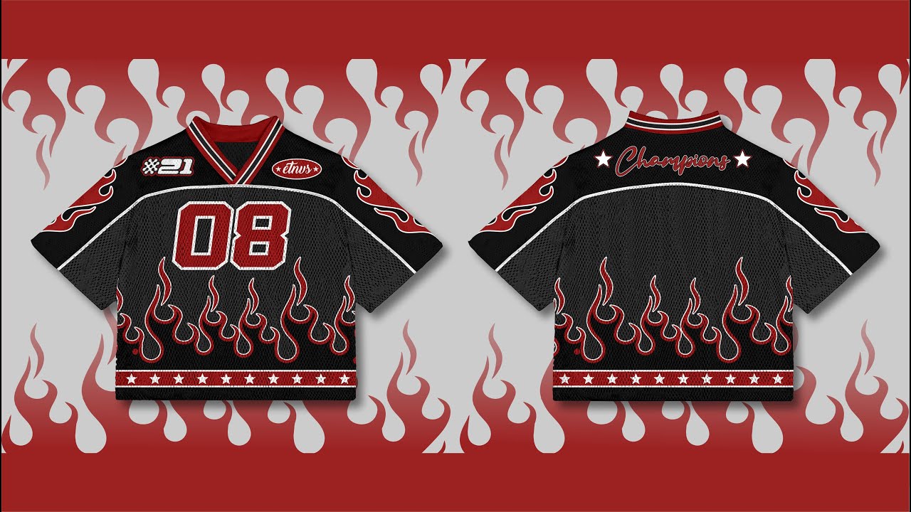 How To Design Boxy Jerseys (CorelDRAW)