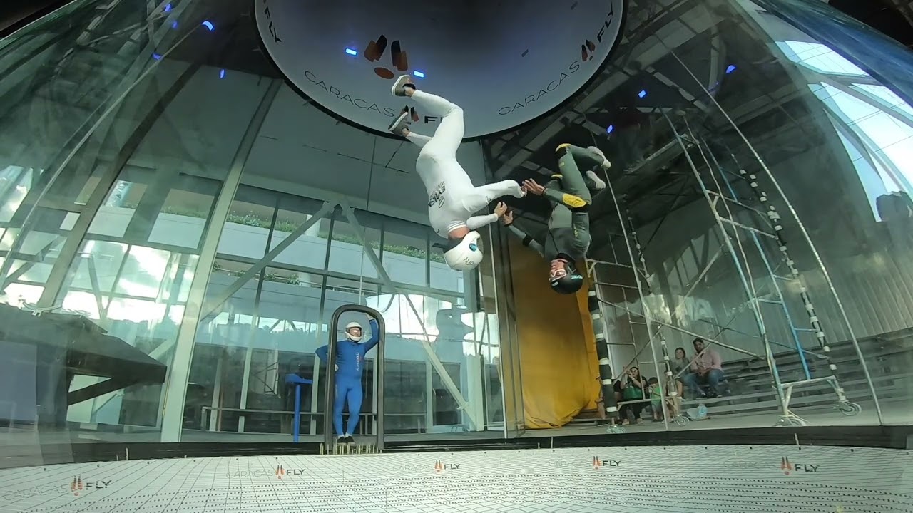 Gian Carlo Trimachi and Alberto Fuertes en Caracas Fly, (Venezuela)