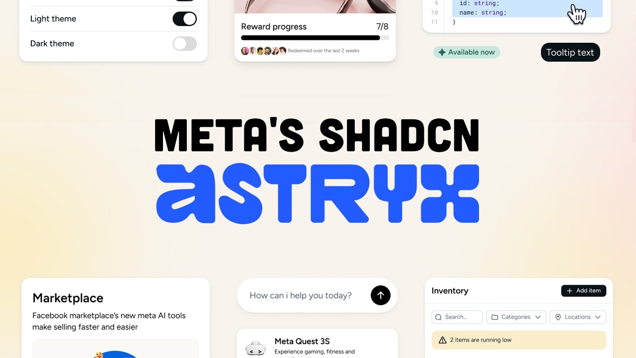Meta Just Open Sourced 8 Years of Ul Components (Astryx)