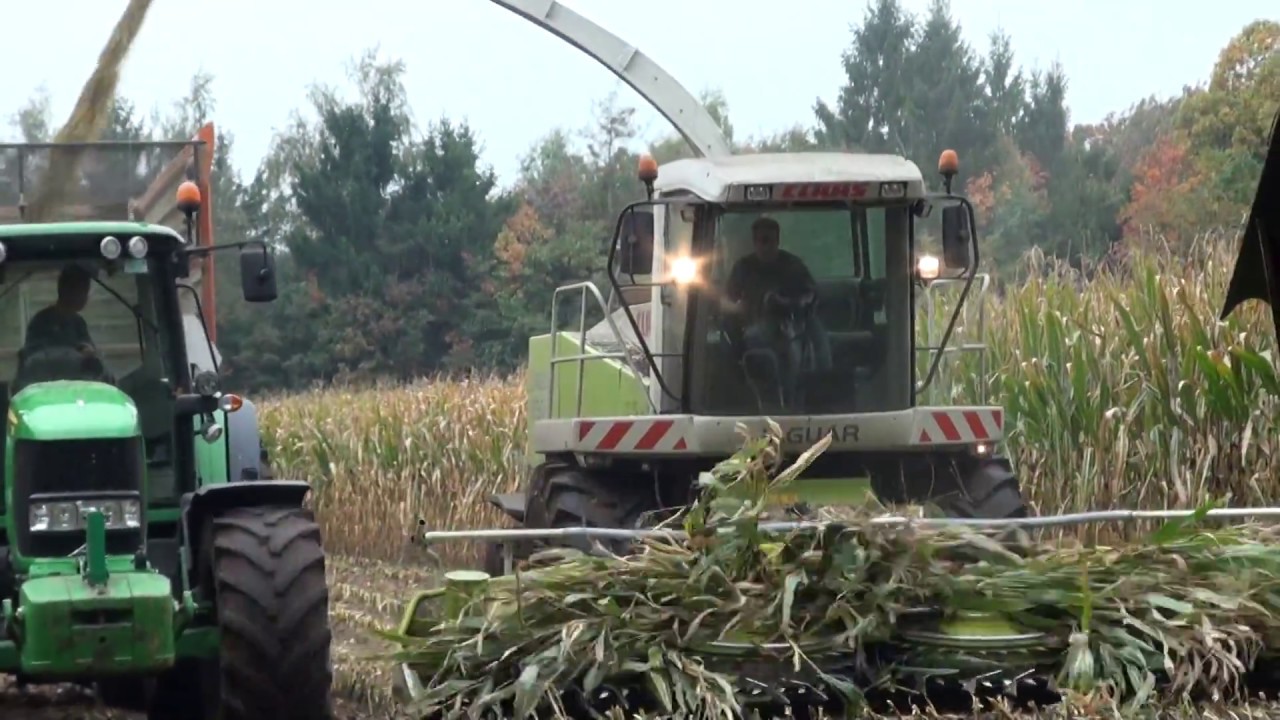maishakselaar Van Rulo claas jaguar 850  sparerijk 10 oktober 2017 part 4 HD