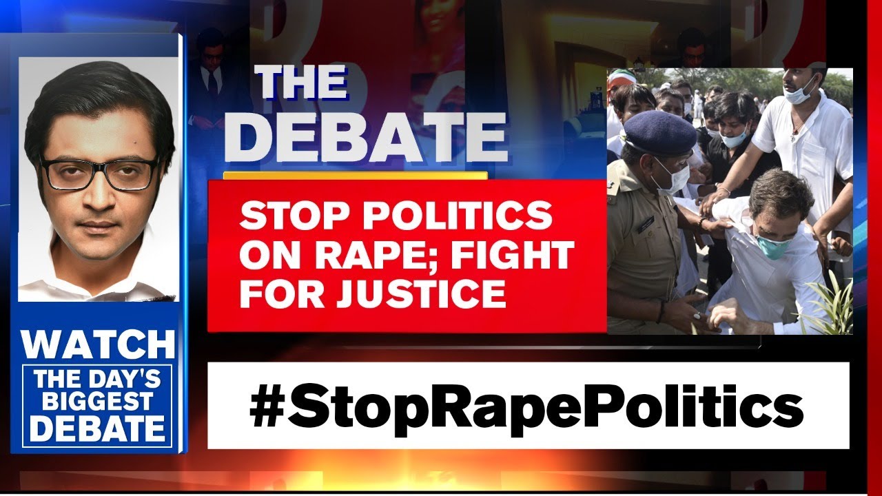 Hathras Case: Congress' Politics Overshadows Fight For Justice | The Debate With Arnab Goswami