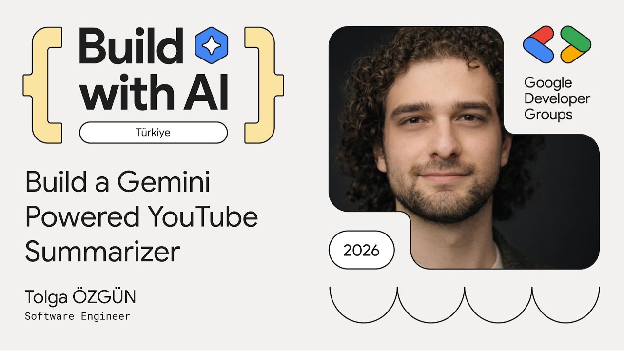 Build with AI - Build a Gemini Powered YouTube Summarizer