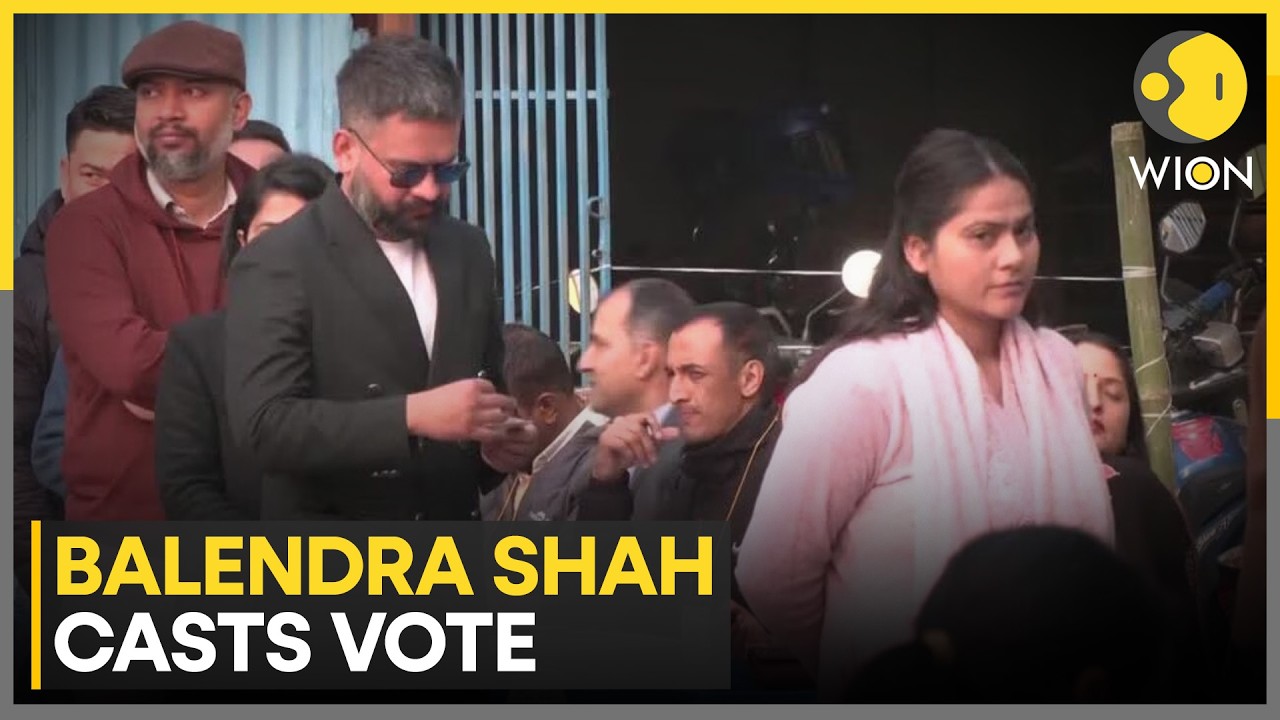 Nepal Elections 2026: PM Frontrunner Balendra Shah Casts Ballot in Nepal’s General Election | WION