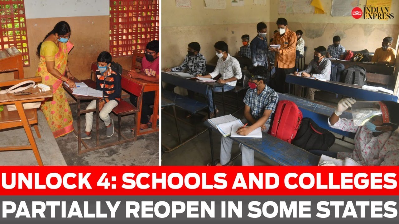 Unlock 4: Schools and colleges partially reopen in some states after 6 months