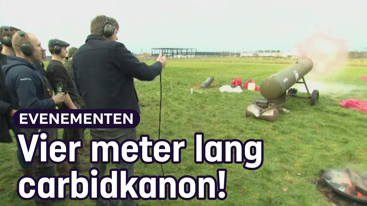 Overijsselse traditie: carbidschieten op oudejaarsdag! 💥| RTV Oost