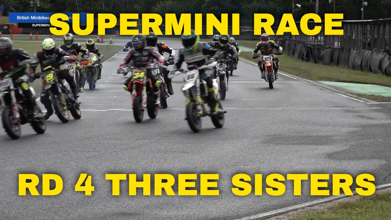 SUPERMINI RACE, THREE SISTERS BRITISH MINIBIKES CHAMPS RD 4