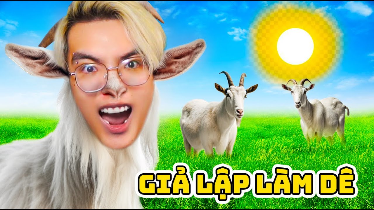 1 NGÀY LÀM CON DÊ | PHONG CẬN GOAT SIMULATOR
