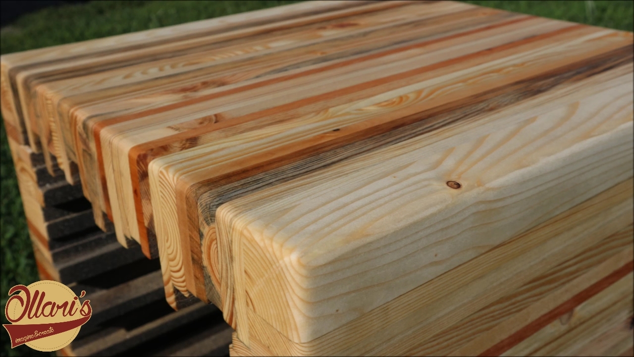 Make a Modern Pallet Stool / Coffee table