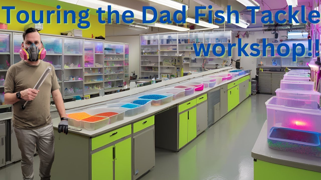How About Something New? Dad Fish Tackle Workshop Tour!!