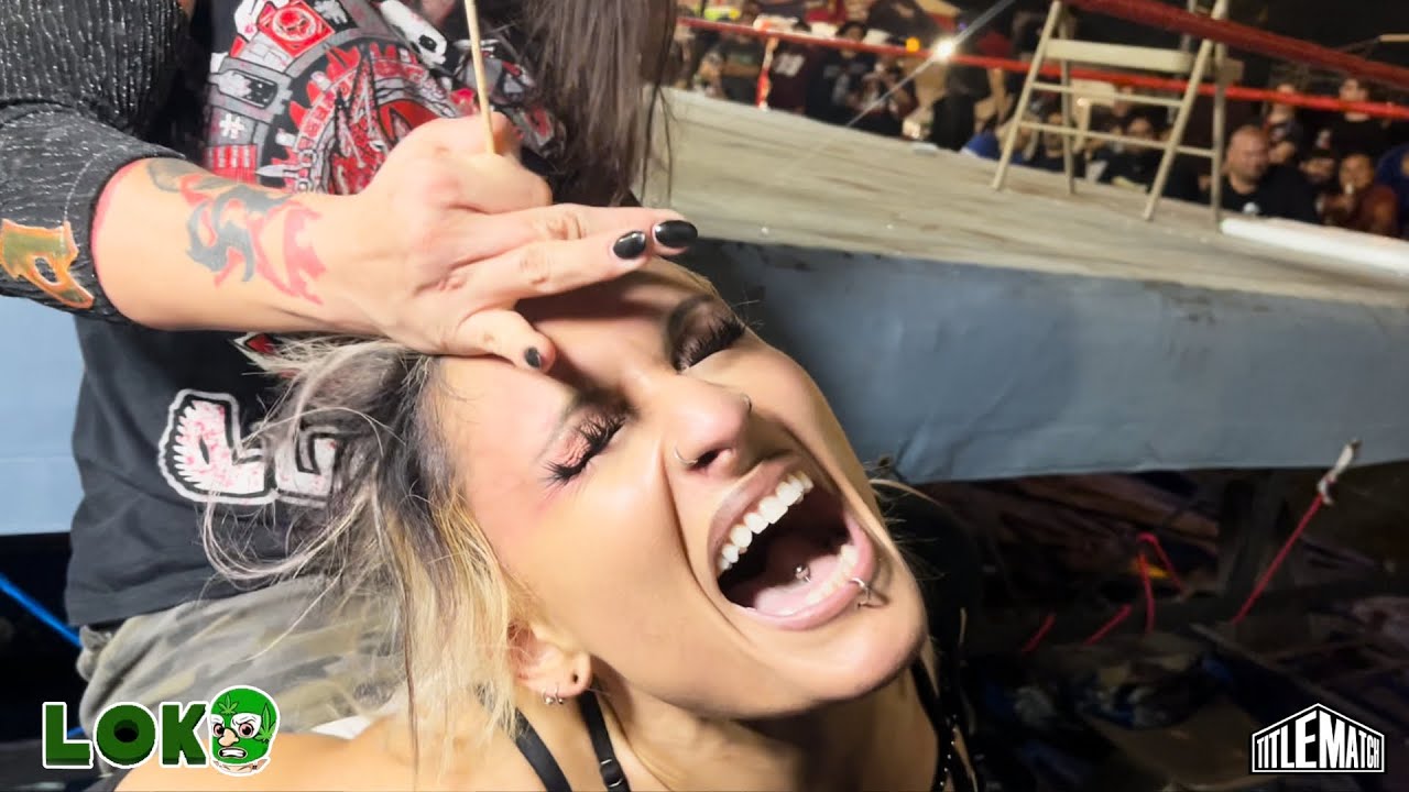WOMEN'S STREET FIGHT: Angel Metro vs Ludark Shaitan | LOKO Rulez Wrestling