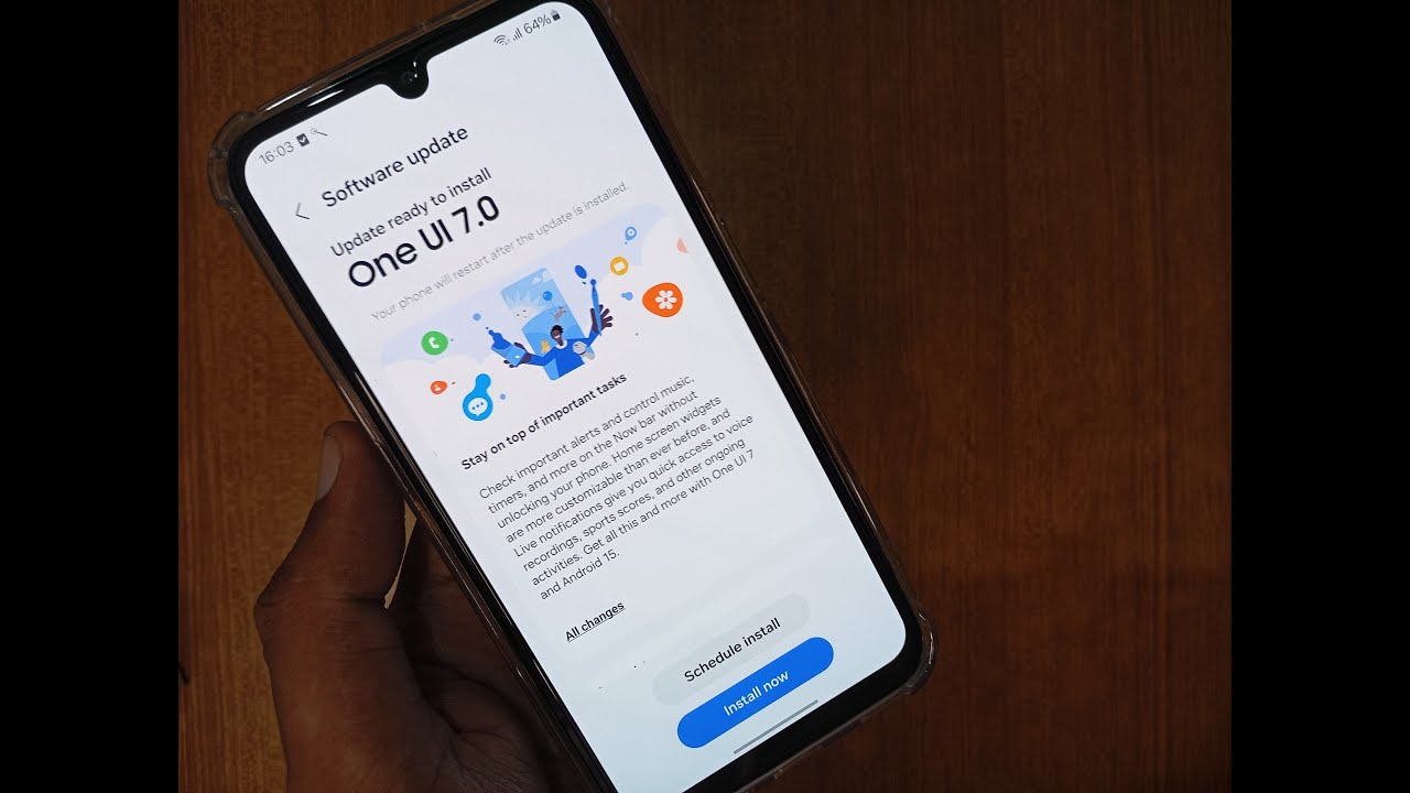 Samsung Galaxy A15 4G One Ui 7.0 Update | Major Changes and New Features