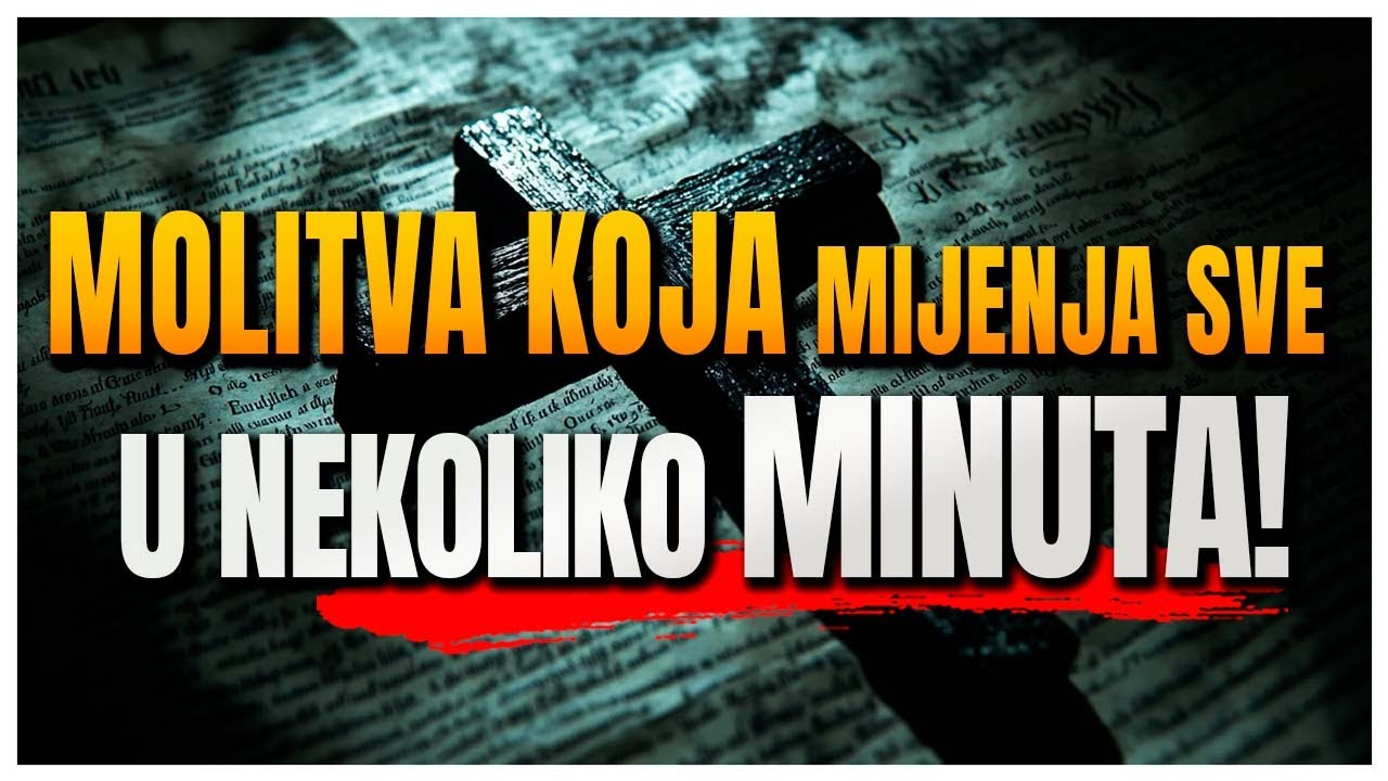 MOLI OVU MOLITVU SADA i gledaj kako Bog potpuno mijenja tvoj život u trenu – IZVANREDNA JE!