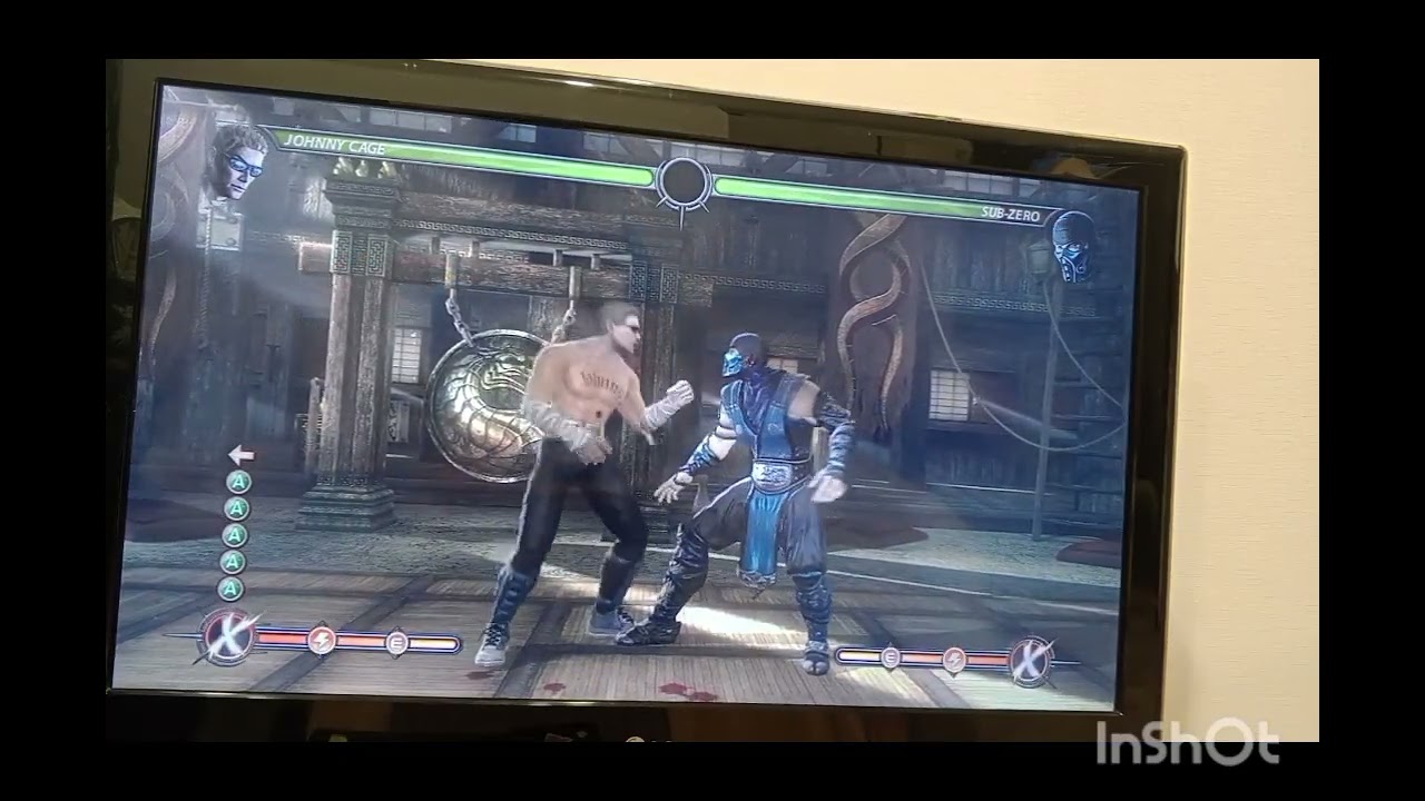 Комбо урок за Джонни Кейджа в МК 9 #мк #Berserker09