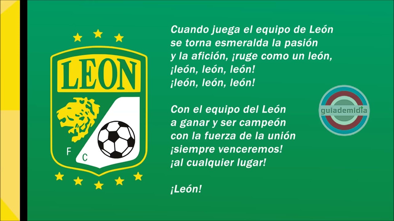 Hino do Club León do México | OFICIAL | Himno Club León
