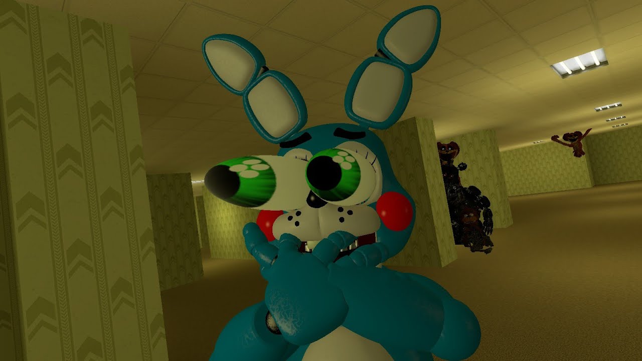TOY BONNIE IN THE BACKROOMS!
