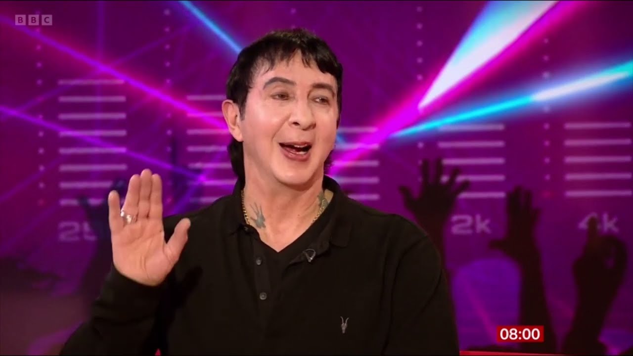 Marc Almond BBC Breakfast 2022