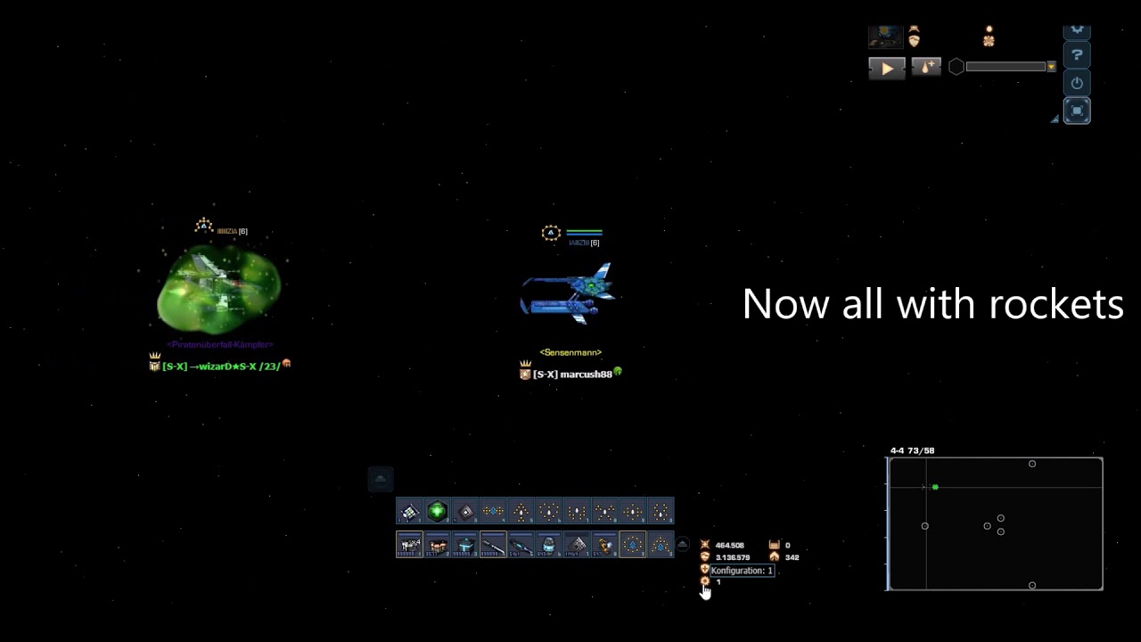 Darkorbit De3 Full Magma Laser Test