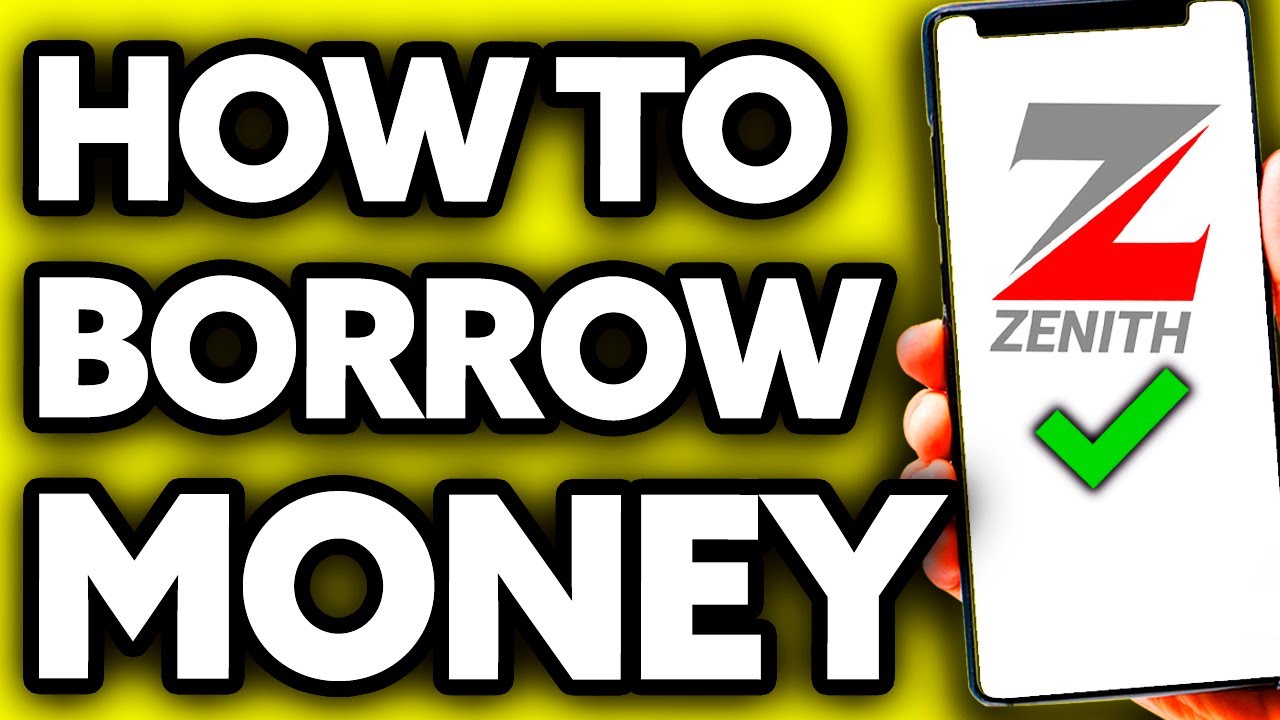 How To Borrow Money from Zenith Bank App (BEST Way!)
