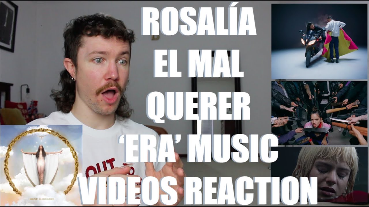 РЕАКЦИЯ НА МУЗЫКАЛЬНЫЕ ВИДЕО ROSALÍA - EL MAL QUERER 'ERA'