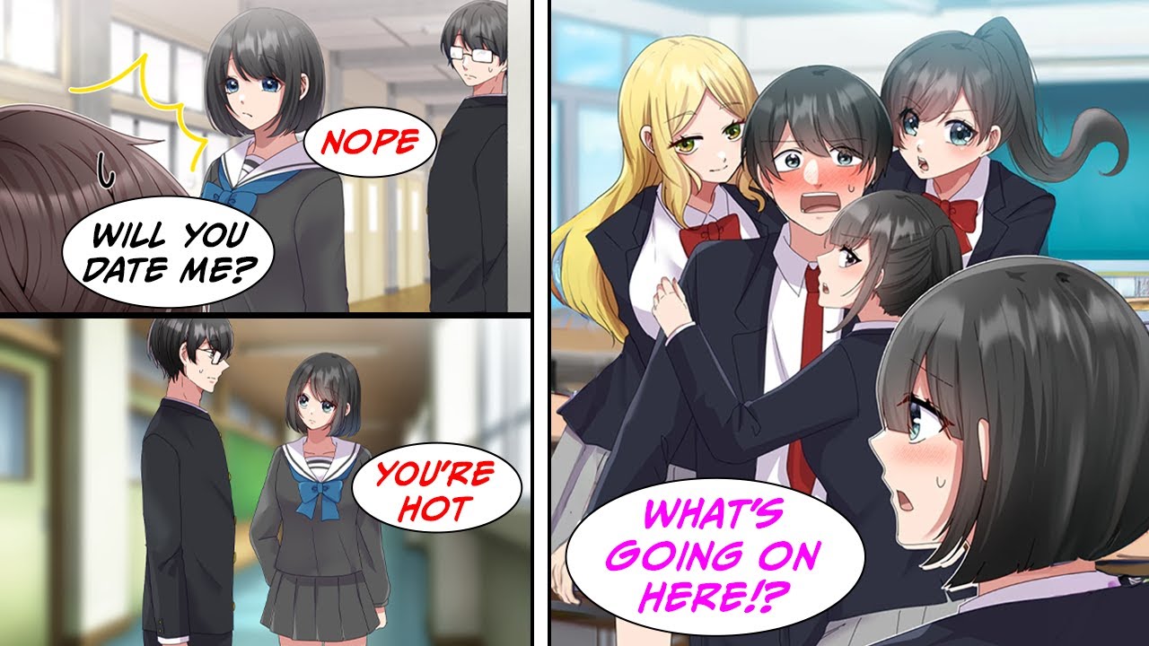 [Manga Dub] The prettiest girl at school says I'm good looking...!? [RomCom]