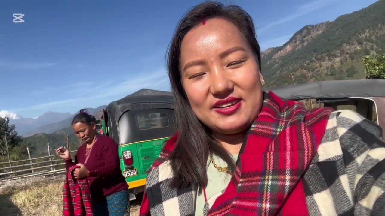 Besishahar To jyarkhang we going putpute program//Gurung culture// 