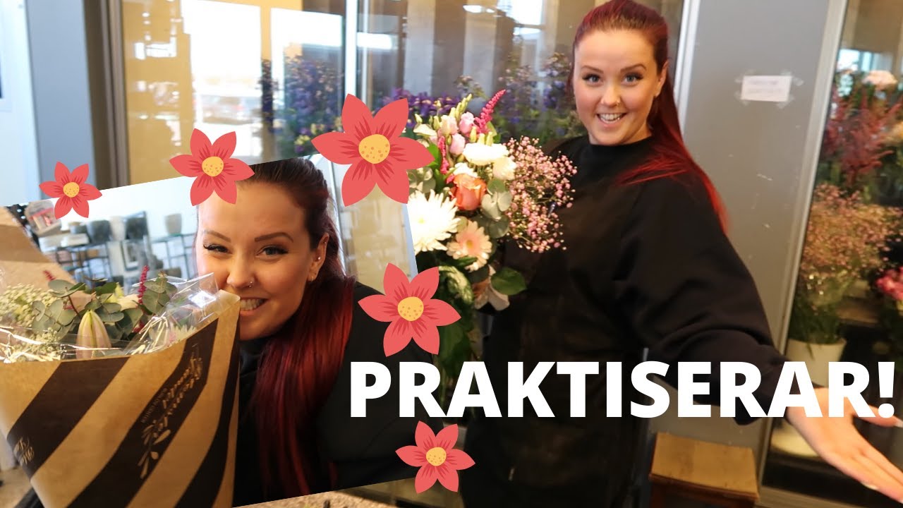 Video- Josse testar att vara florist!