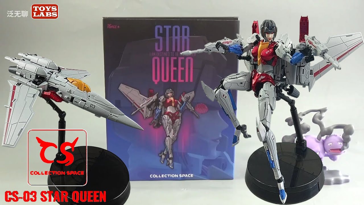 变形金刚CS03红蜘蛛 CollectionSpace CS-03 Transformable Bishoujo StarQueen Mecha Girl