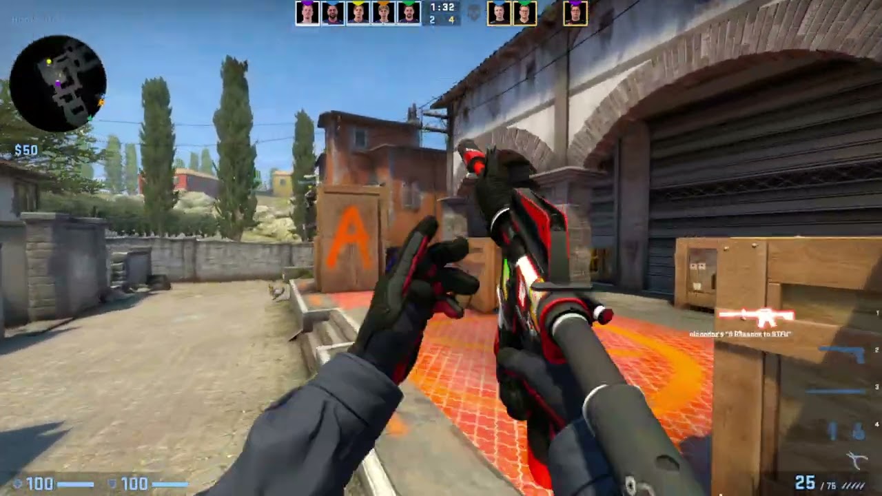 CSGO POV CPH Flames roeJ (24/18) vs FaZe (inferno) @ PGL Major Antwerp 2022 Legends Stage