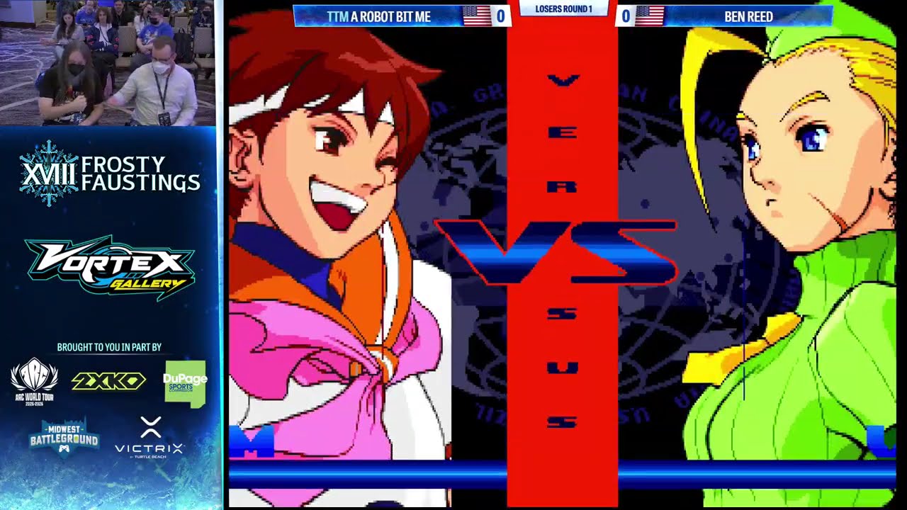 Frosty Faustings XVIII Vortex Gallery - Street Fighter Alpha 3 Top 8