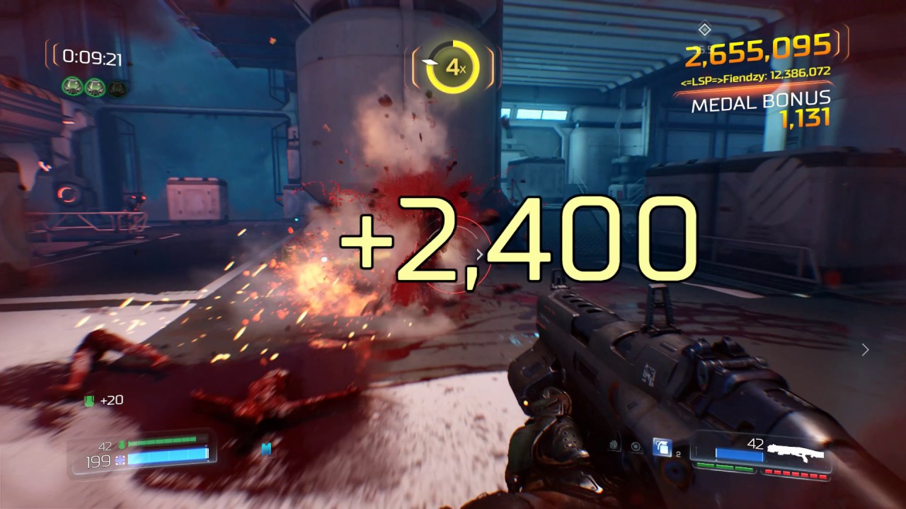 DOOM (2016) Arcade Mode: VEGA Central Processing
