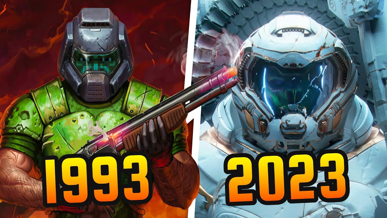 Evolution of DOOM (1993-2023)