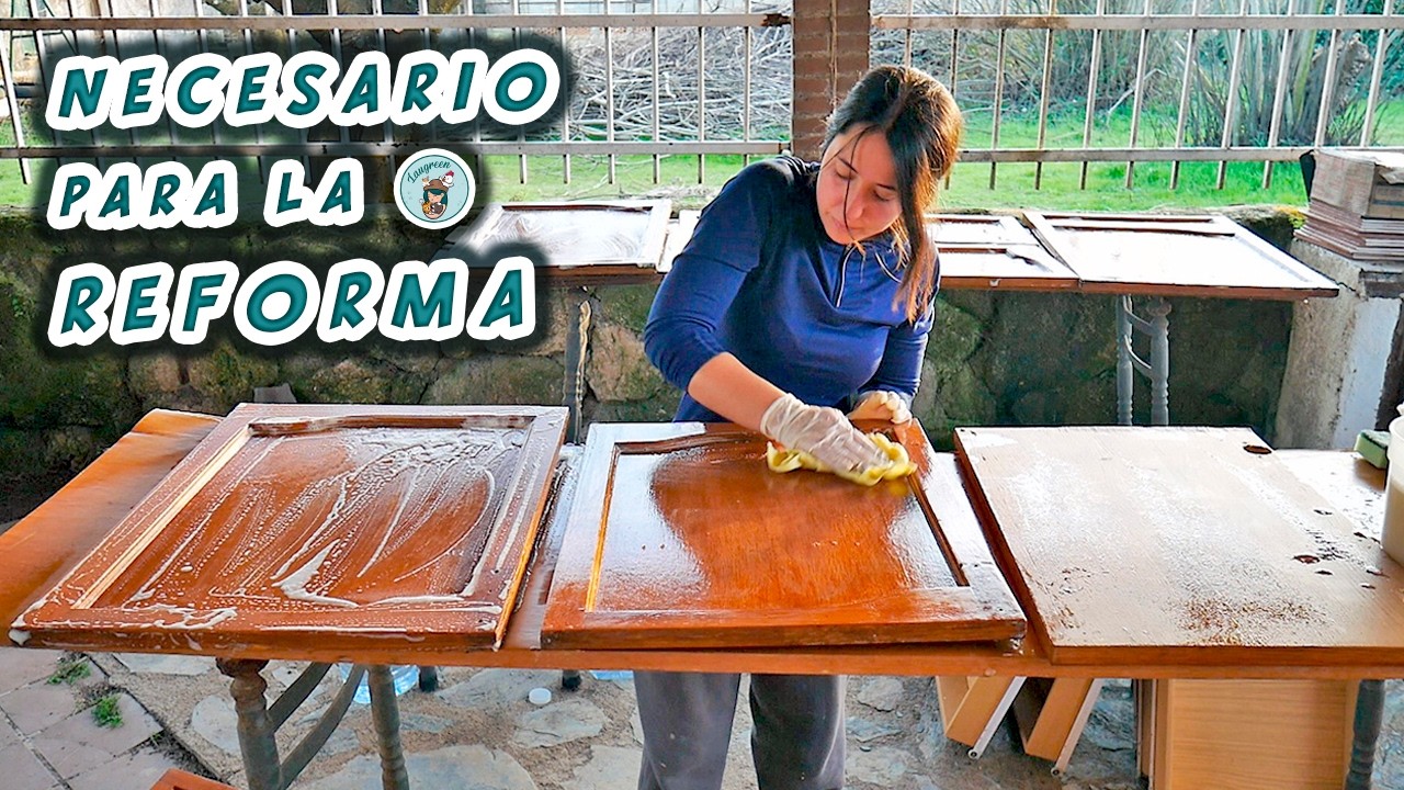 LIMPIEZA PROFUNDA para la REFORMA de la COCINA ANTIGUA 🧼 Muebles Finales