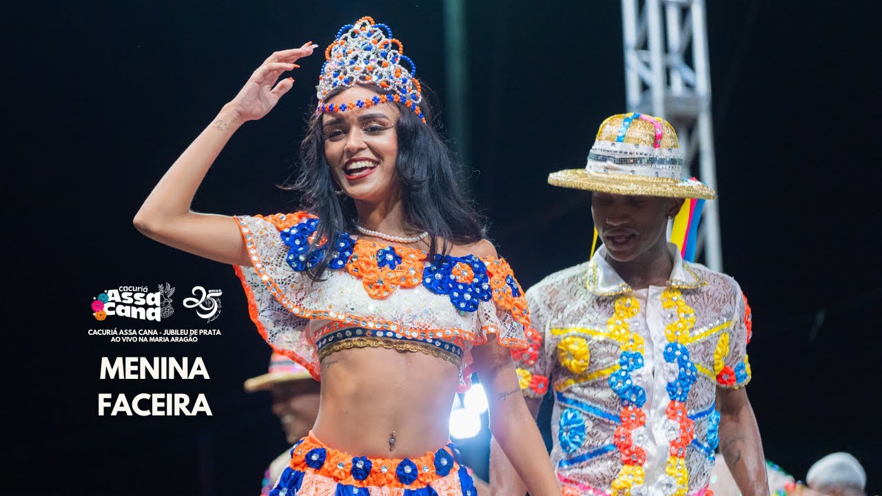 CACURIÁ ASSA CANA - MENINA FACEIRA - AO VIVO NA MARIA ARAGÃO