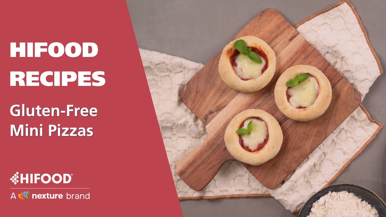 HIFOOD recipes | Gluten-Free Mini Pizzas