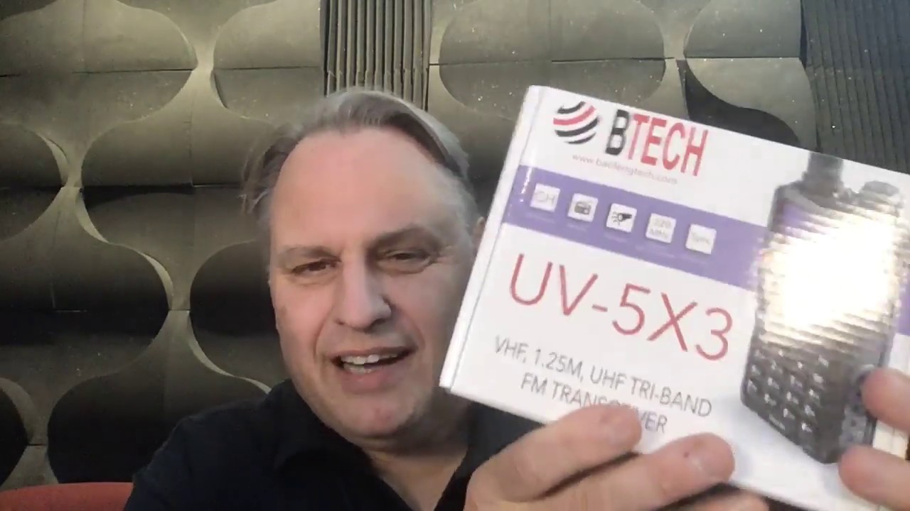 Unboxing the BTECH UV5X3 Ham Radio