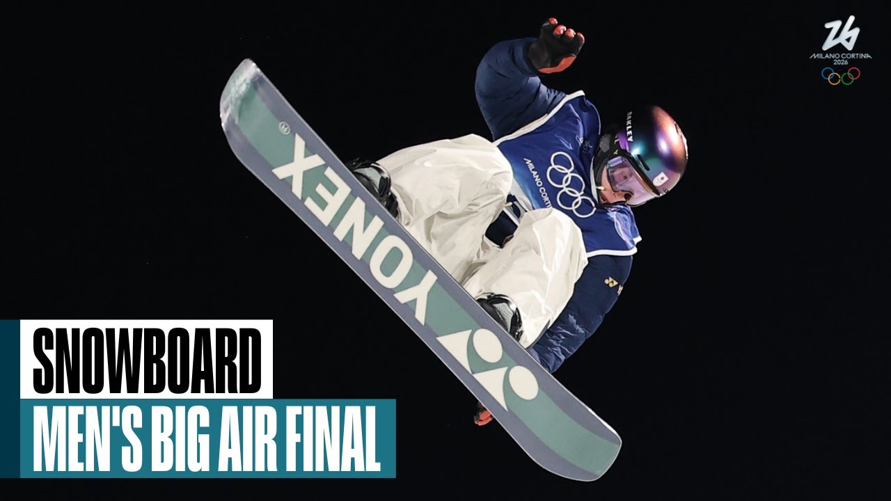 Re-𝙇𝙄𝙑𝙀 Winter Olympics! Men's Snowboard Big Air Final | #MilanoCortina2026