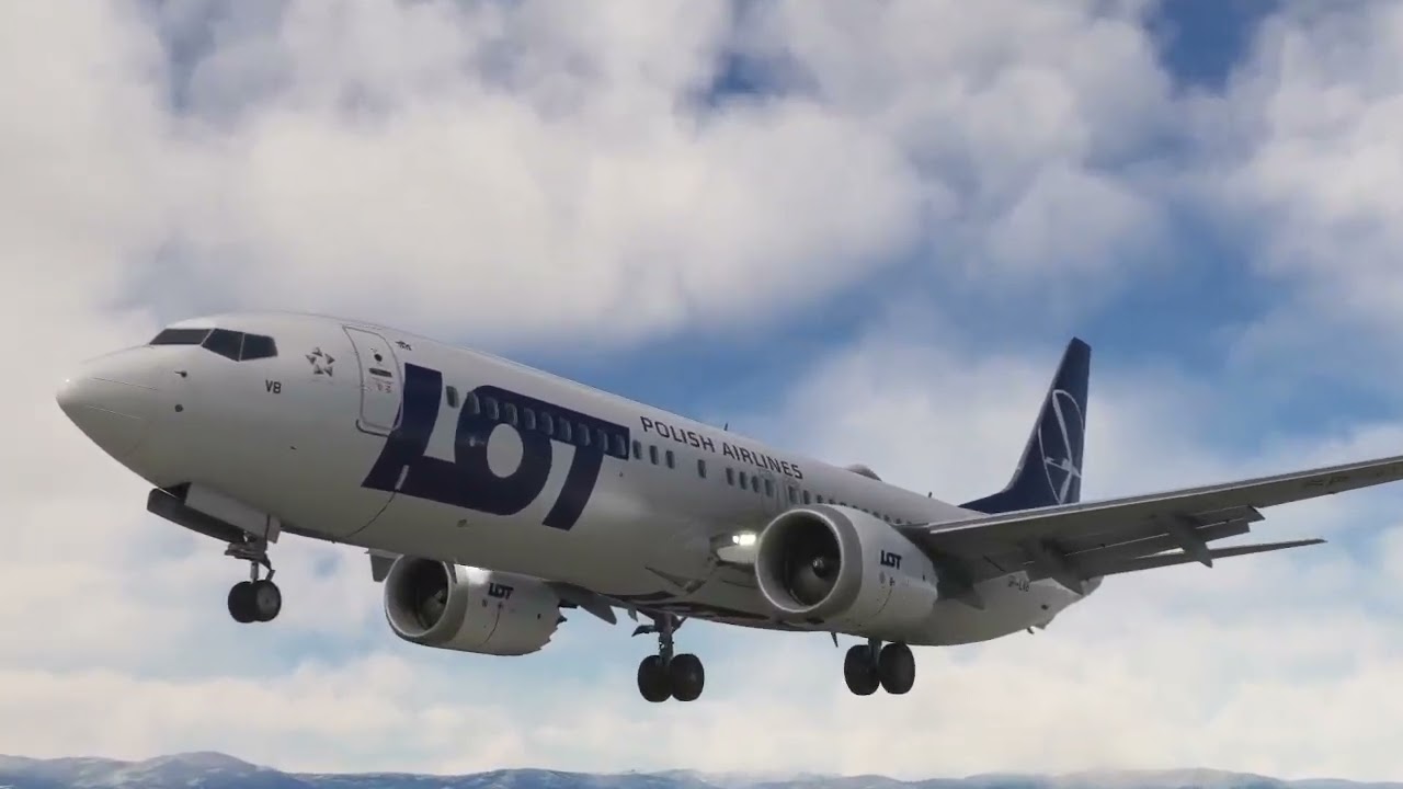 ✈️Landing in Madryt-Barajas (LEMD)✈️ | iFly 737 MAX 8