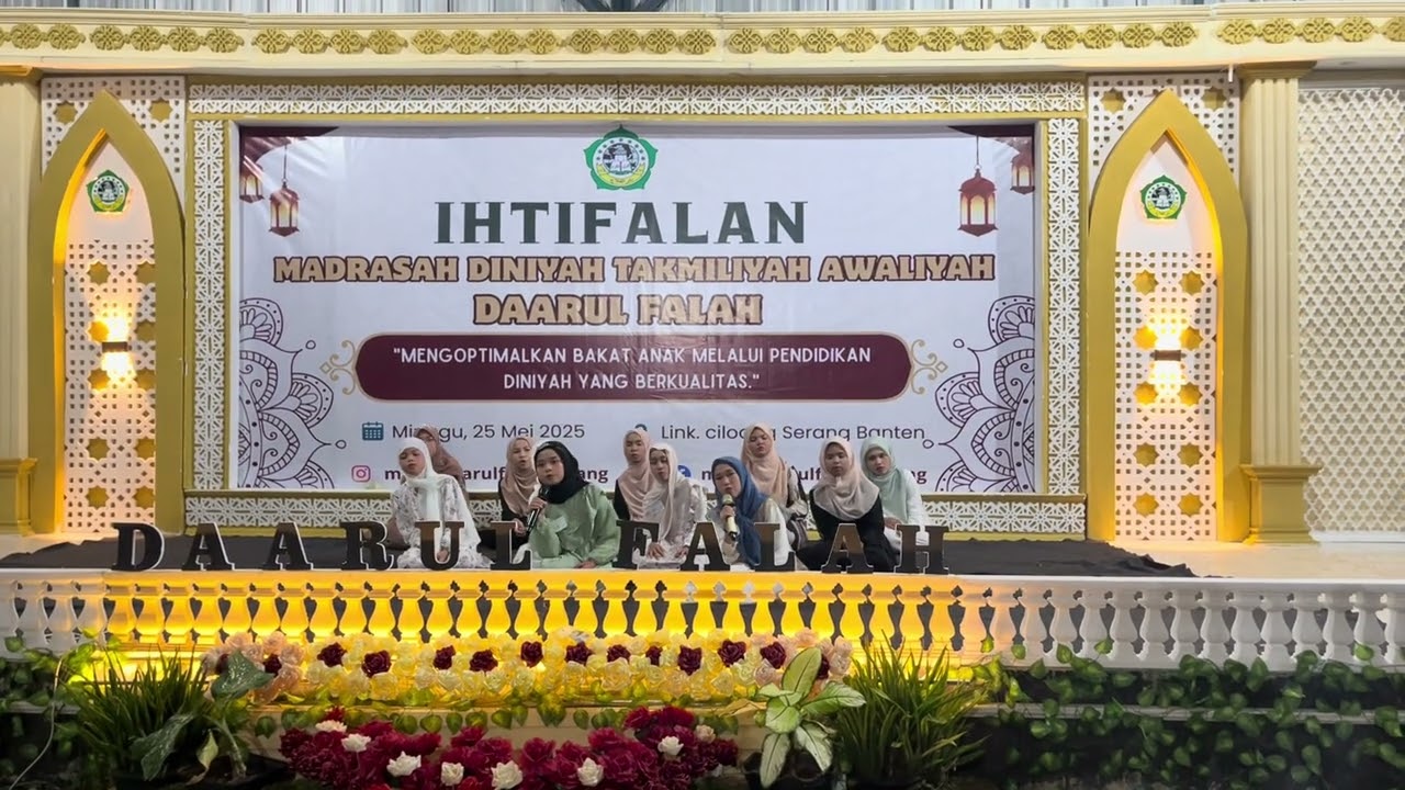Nadzom ala la, penampilan kelas 3. Masyallah🌹😇