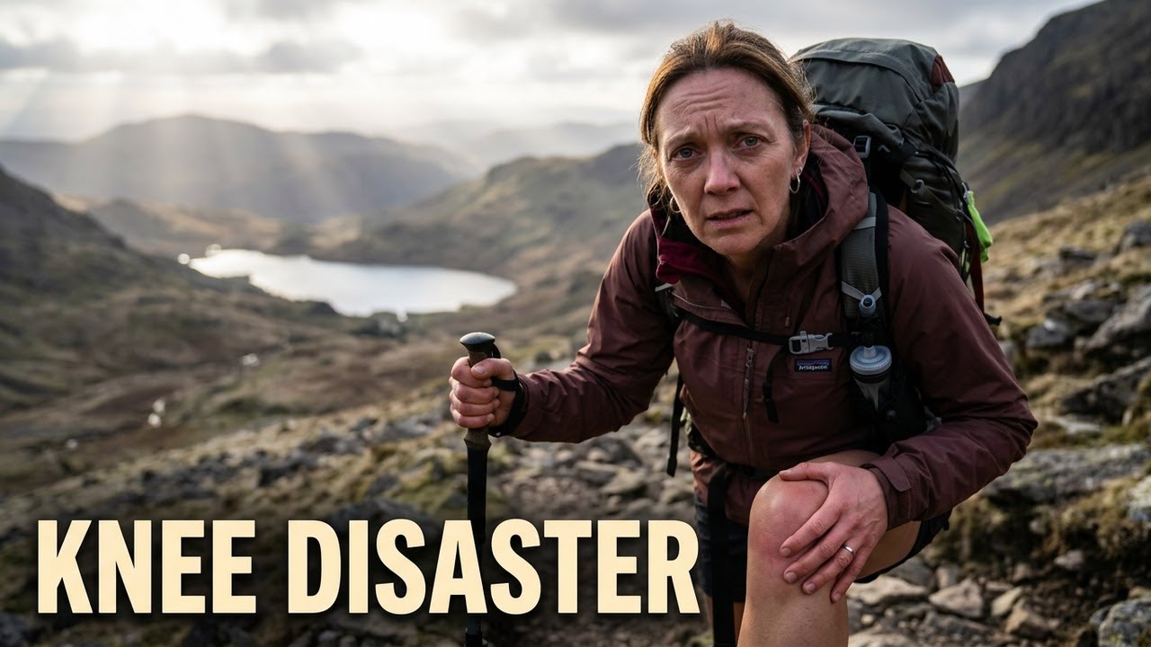 Kate's Knee Gives Out on Kidsty Pike | Coast to Coast Walk Day 5