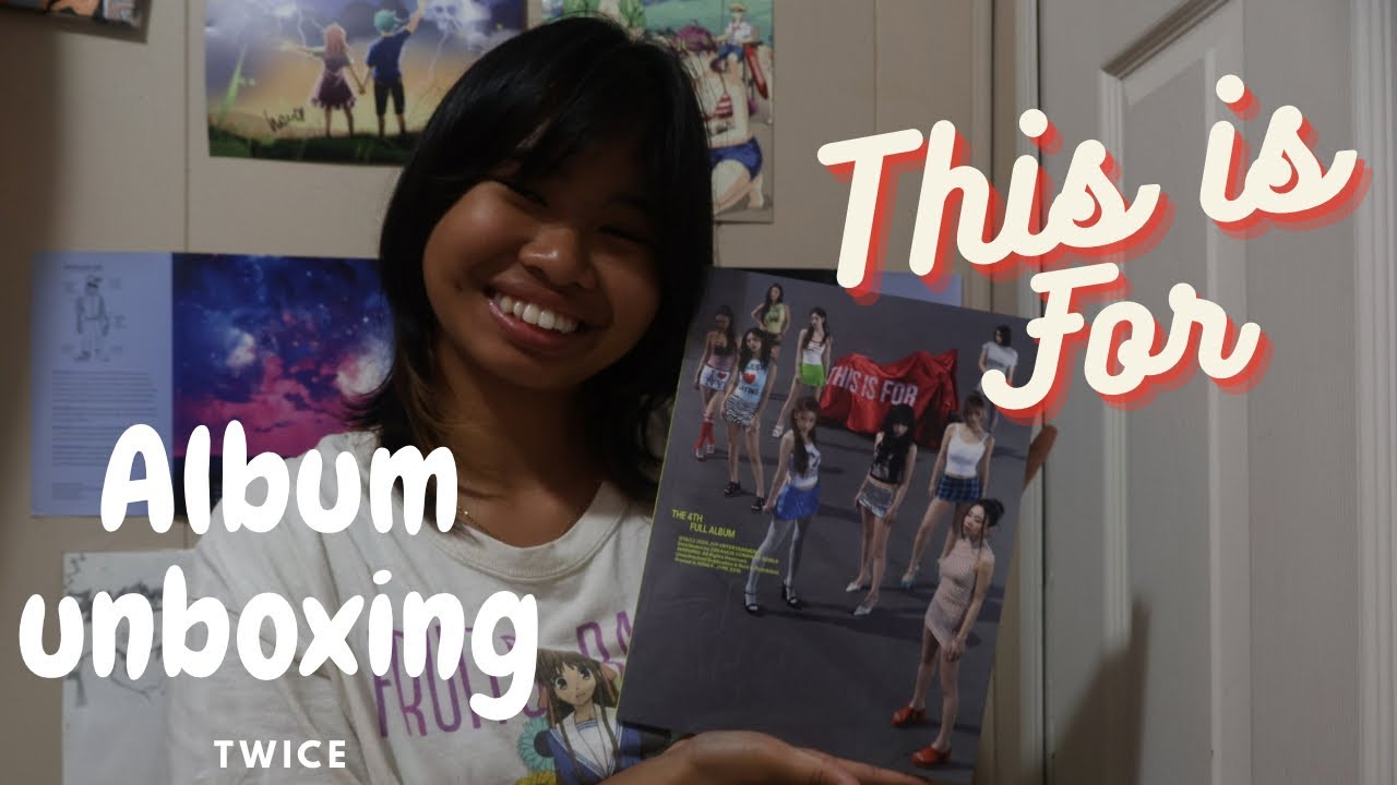 Unboxing TWICE’s new album ‘THIS IS FOR’ (IS VERSION)