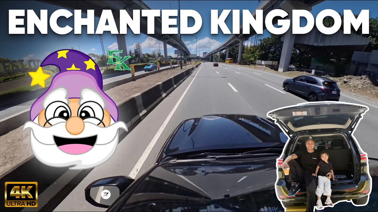 Makati to Enchanted Kingdom via SLEX (Sta. Rosa Exit) #zabventure