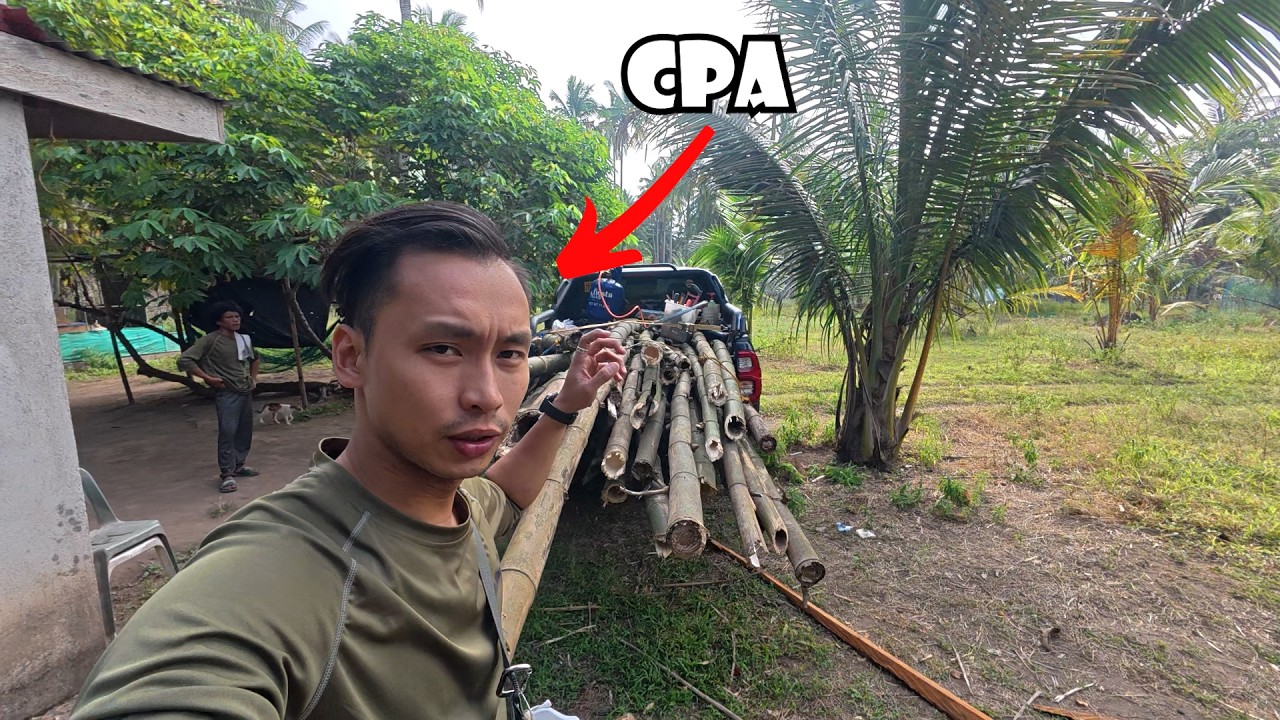 Tapos na ang Buhos ng Poste sa Farm | Camping Site Project