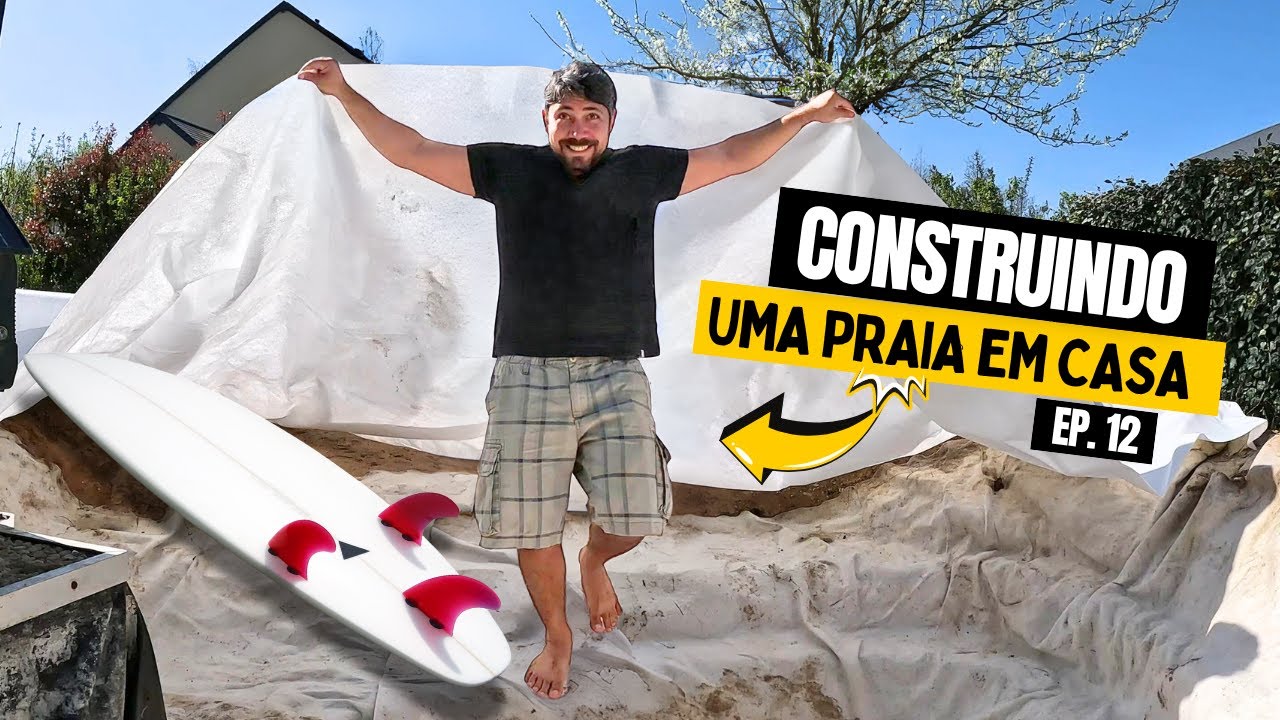 CHEGAMOS NA FASE MAIS CRÍTICA DA CONSTRUÇÃO! | Solda da manta EPDM - Reforma do Lago - Ep. 12