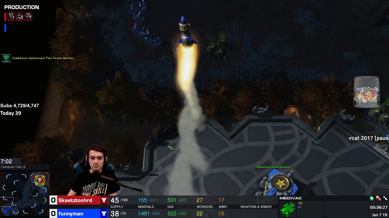 BRONZE LEAGUE HEROES #109 - STARCRAFT 2 MOBA?! Skeetztoohrd v Funnyman