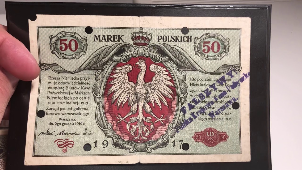 Fałszywe Banknoty Polskie 1917-1925 | 7 aukcja GNDM