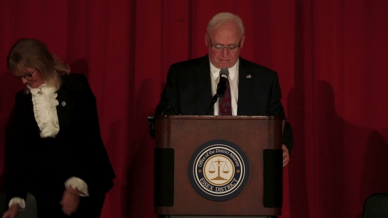 Paul F. Tucker DA Inauguration - Remarks by outgoing DA Jonathan Blodgett