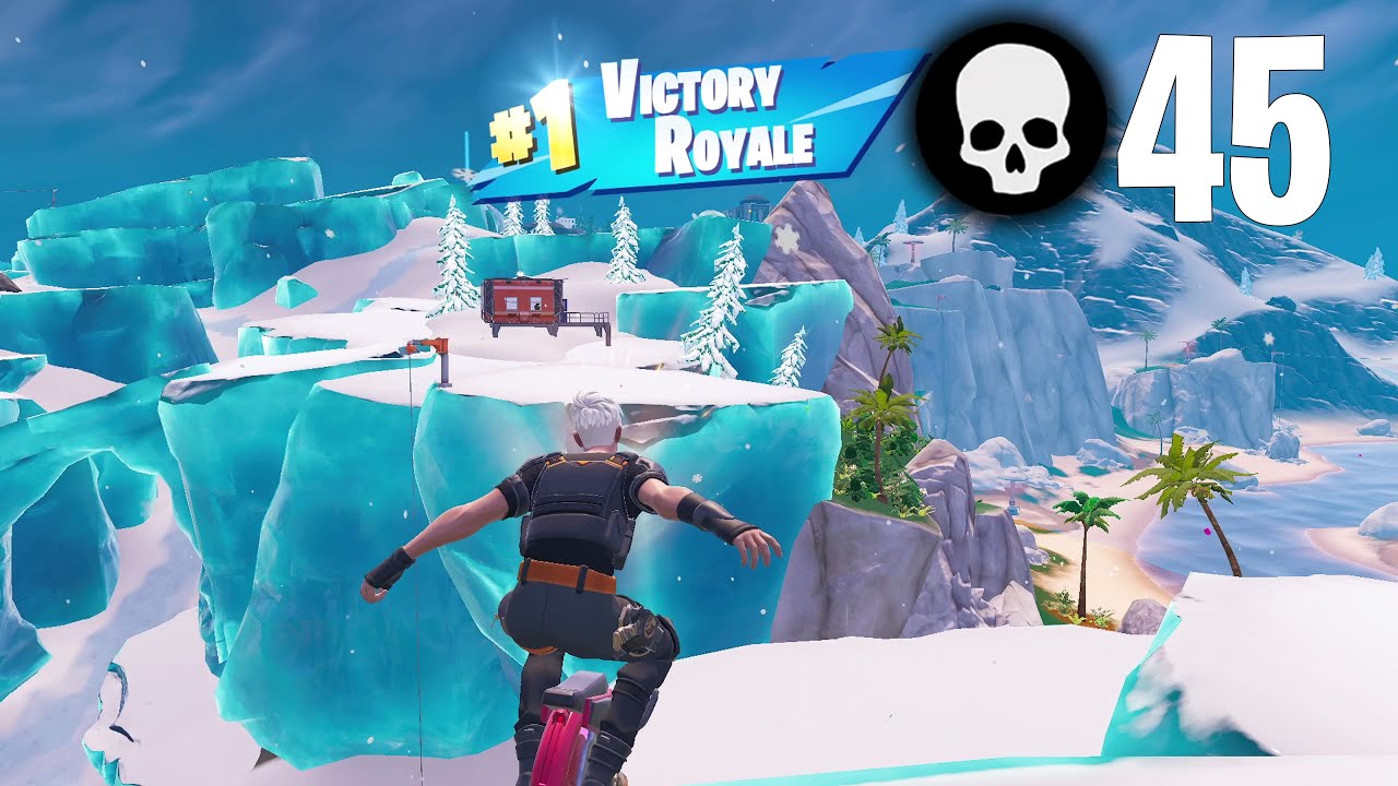 45 Elimination Solo Squads Gameplay 