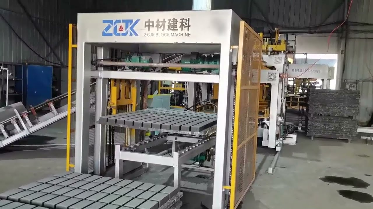 ZCJK ZC1200 Fully Automatic Hollow Block Machine
