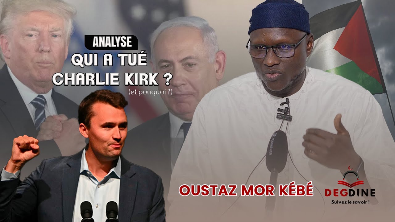 Qui a tué Charlie Kirk (et pourquoi)? Analyse de Oustaz Mor KÉBÉ (Extrait Conférence 16-09-25) #duet